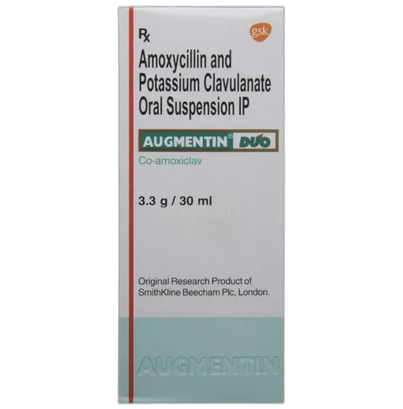 augmentin duo dry syrup 30 ml